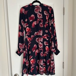 NWT Banana Republic Factory - Sz 12 Long Sleeve Floral Dress